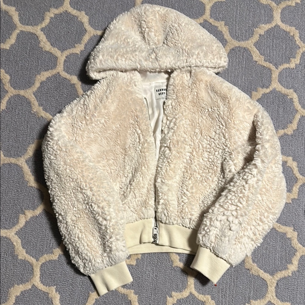 Aritzra Sunday Best Cream Sherpa Jacket